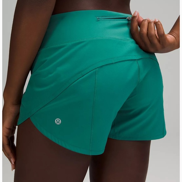 Lululemon Speed Up Short 4” * Teal Lagoon - Picture 6 of 6